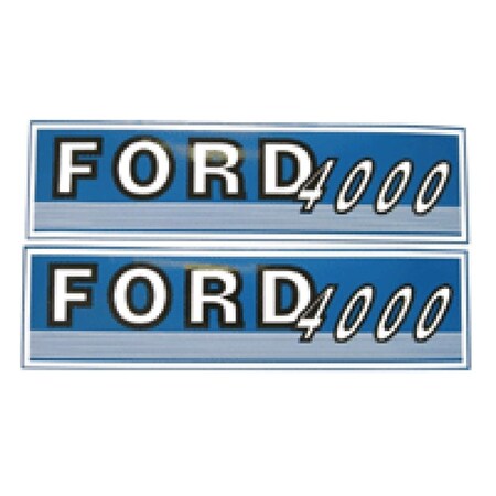 Aftermarket Hood Decal Set FJUB4000